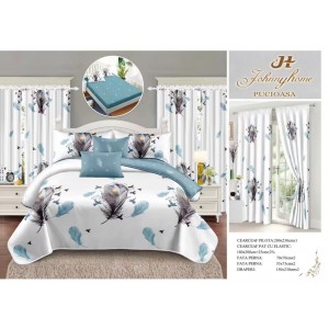 SET 8 PIESE LENJERIE CU DRAPERII DRA 03